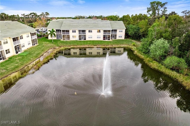 4945 Cougar Ct S Unit 4-202, Naples, FL 34109 - drone / aerial view of a nearby body of water