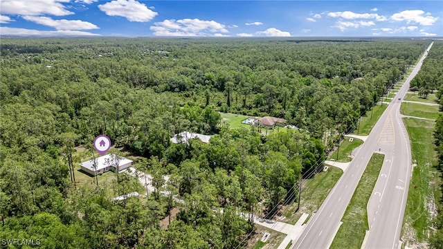 3191 Golden Gate Blvd E, Naples, FL 34120 - drone / aerial view of a heavily wooded area