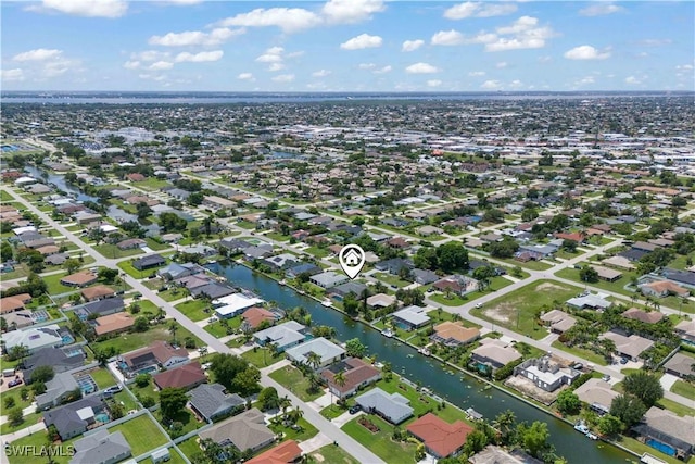 1023 SE 6th St, Cape Coral, FL 33990 - view of property location with a nearby body of water and nearby suburban area