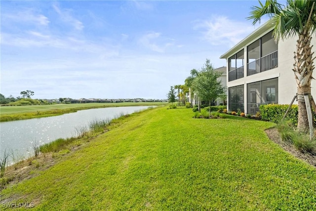 15887 Grassland Ln Unit 4622, Punta Gorda, FL 33982 - view of green lawn with a water view