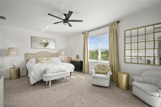 15887 Grassland Ln Unit 4622, Punta Gorda, FL 33982 - carpeted bedroom with a ceiling fan