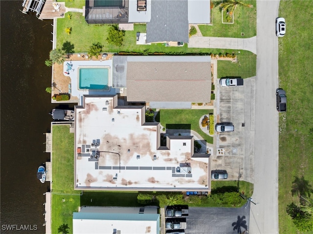 4938 Vincennes St Unit 3, Cape Coral, FL 33904 - bird's eye view of a large body of water