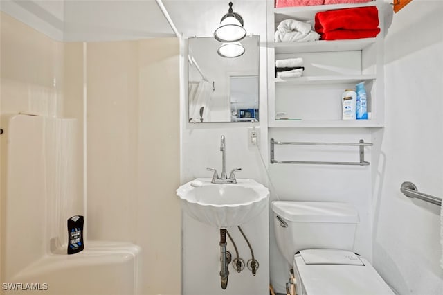 165 4th St, Bonita Springs, FL 34134 - full bath with a shower and toilet