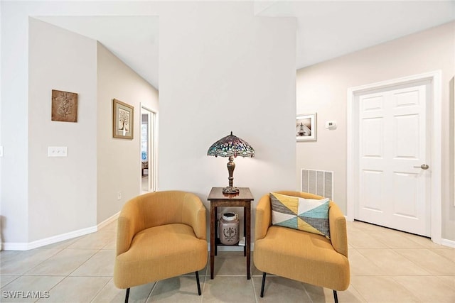 24400 Reserve Ct Unit 103, Bonita Springs, FL 34134 - sitting room featuring light tile patterned flooring
