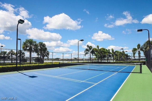 14274 Arrow Point Ct, Estero, FL 33928 - view of tennis court with community basketball court