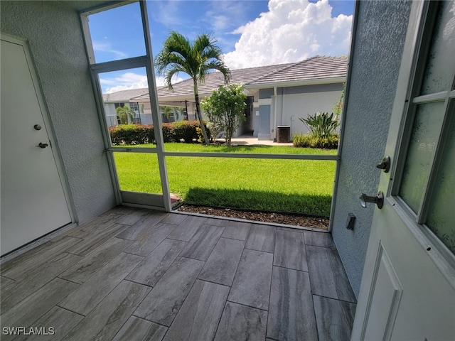 8313 Bernwood Cove Loop Unit 1211, Fort Myers, FL 33966 - view of unfurnished sunroom