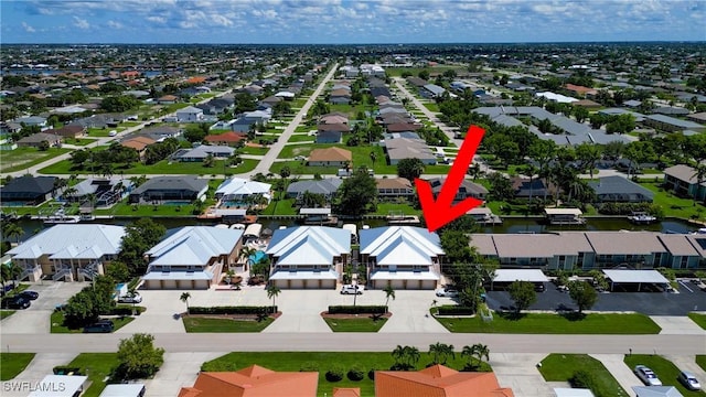 841 SW 47th Ter Unit 206, Cape Coral, FL 33914 - aerial perspective of suburban area
