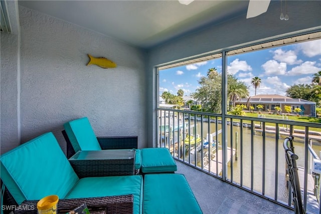 841 SW 47th Ter Unit 206, Cape Coral, FL 33914 - balcony featuring a water view