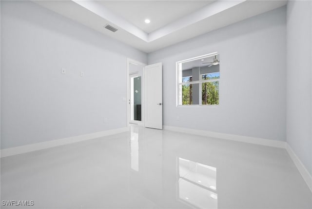 3990 27th Ave NE, Naples, FL 34120 - spare room with baseboards and recessed lighting