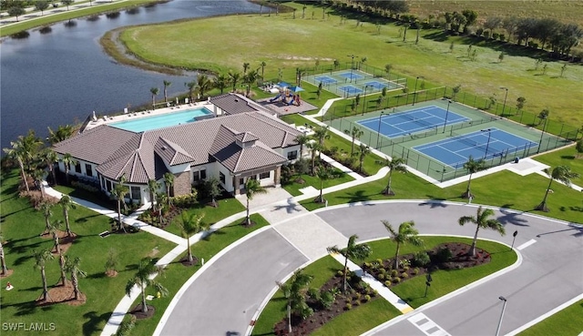 3470 Nombella Ct, Fort Myers, FL 33905 - aerial view of a large body of water