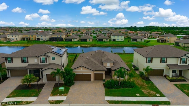 3470 Nombella Ct, Fort Myers, FL 33905 - aerial perspective of suburban area with a large body of water