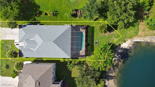 8169 Silver Birch Way, Lehigh Acres, FL 33971 - view of subject property featuring property boundaries highlighted and a large body of water