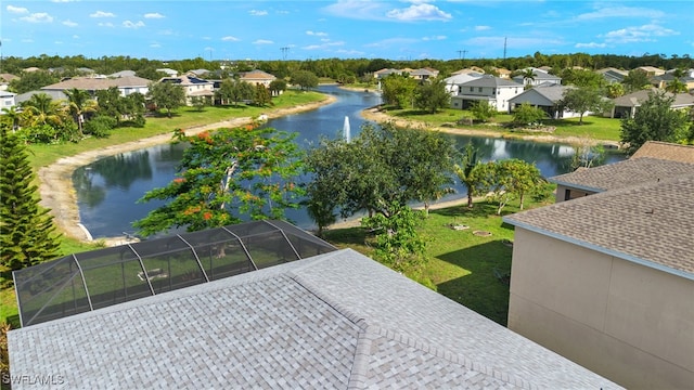 8169 Silver Birch Way, Lehigh Acres, FL 33971 - water view featuring nearby suburban area