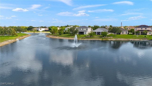 8169 Silver Birch Way, Lehigh Acres, FL 33971 - water view with nearby suburban area