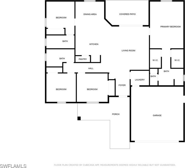 1018 Clayton Ave, Lehigh Acres, FL 33972 - view of floor plan / room layout