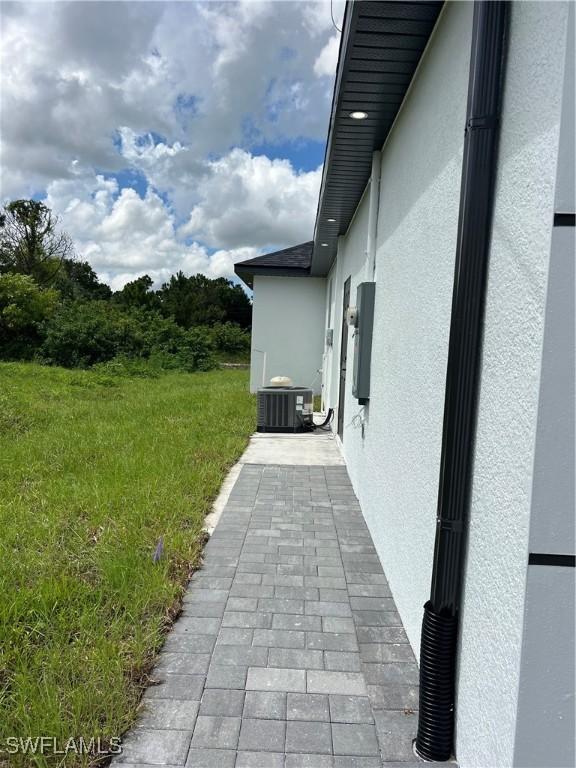 756 Chemstrand St E, Lehigh Acres, FL 33974 - view of patio