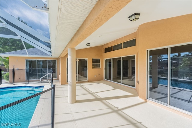 4200 SW 3rd Ave, Cape Coral, FL 33914 - view of pool featuring a patio area and a lanai