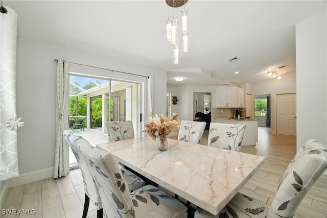 2711 4th St NW, Naples, FL 34120 - dining room with baseboards