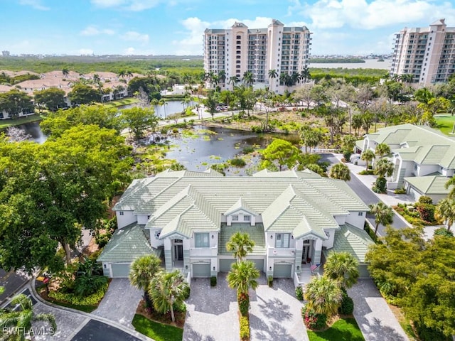 26690 Egrets Landing Dr Unit 101, Bonita Springs, FL 34134 - view from above of property with a large body of water