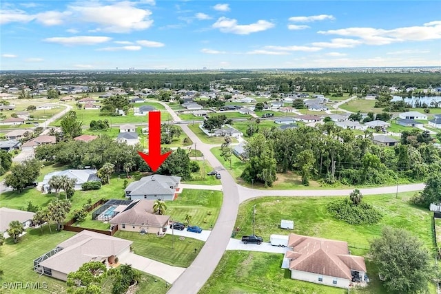 3457 NE 18th Pl, Cape Coral, FL 33909 - aerial view of residential area