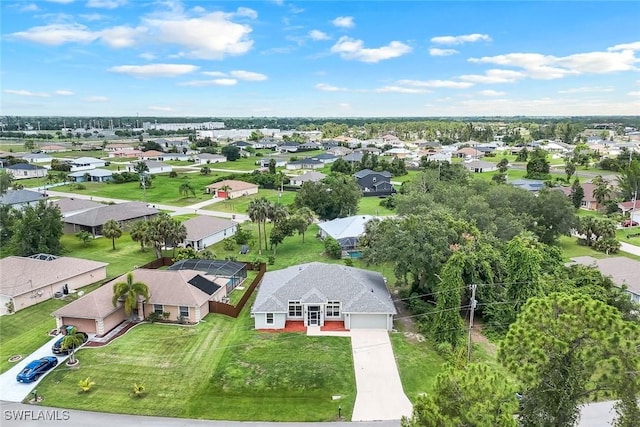 3457 NE 18th Pl, Cape Coral, FL 33909 - aerial perspective of suburban area