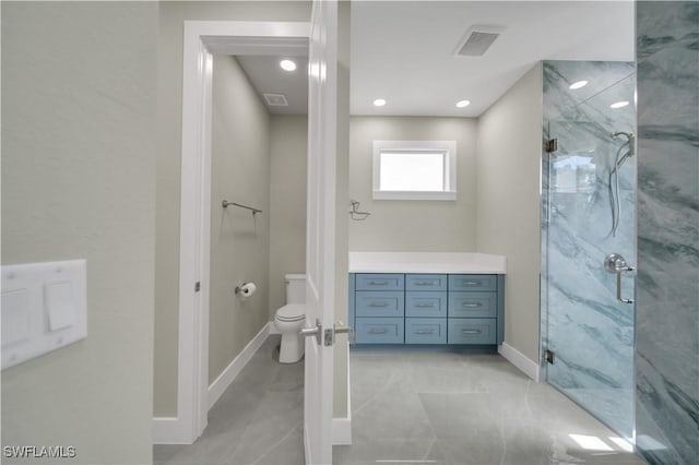 4205 Nora Ave S, Lehigh Acres, FL 33976 - full bath with a marble finish shower and tile patterned floors