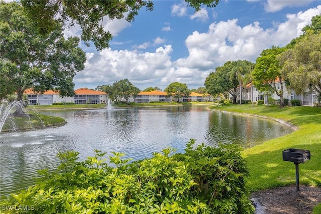 2450 Old Groves Rd Unit 201, Naples, FL 34109 - water view with nearby suburban area