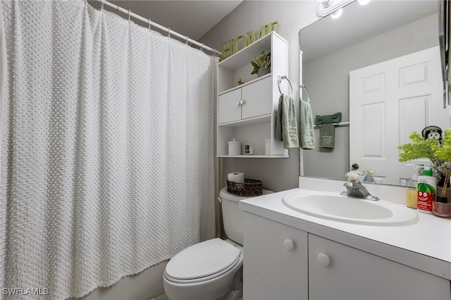 5421/5423 Centennial Blvd, Lehigh Acres, FL 33971 - bathroom with vanity and shower / tub combo with curtain