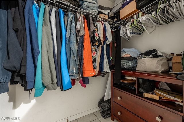 5421/5423 Centennial Blvd, Lehigh Acres, FL 33971 - spacious closet featuring tile patterned floors