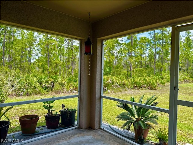 2675 70th Ave NE, Naples, FL 34120 - view of unfurnished sunroom