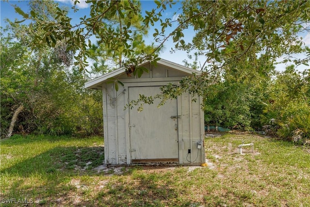 2818 66th St W, Lehigh Acres, FL 33971 - view of shed