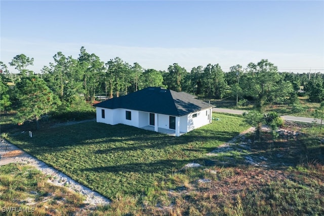 1268 Hillcrest St E, Lehigh Acres, FL 33974 - view from above of property