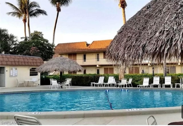 240 N Collier Blvd Unit A3, Marco Island, FL 34145 - community pool with a patio area