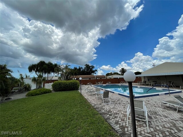 6300 S Pointe Blvd Unit 459, Fort Myers, FL 33919 - community pool featuring a patio area