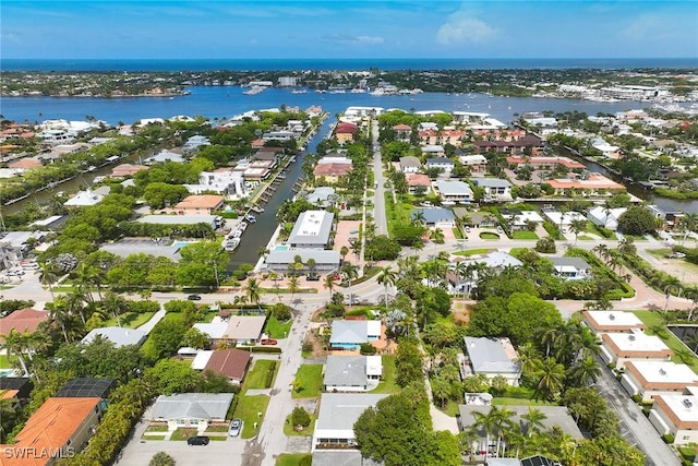 1721 Smugglers Cv, Naples, FL 34112 - aerial overview of property's location featuring nearby suburban area and a large body of water