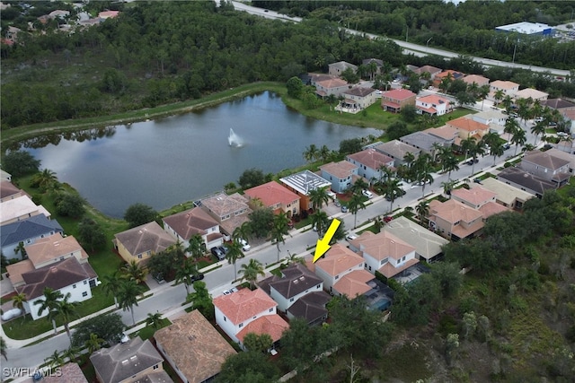 8677 Pegasus Dr, Lehigh Acres, FL 33971 - aerial view of property's location with nearby suburban area and a large body of water
