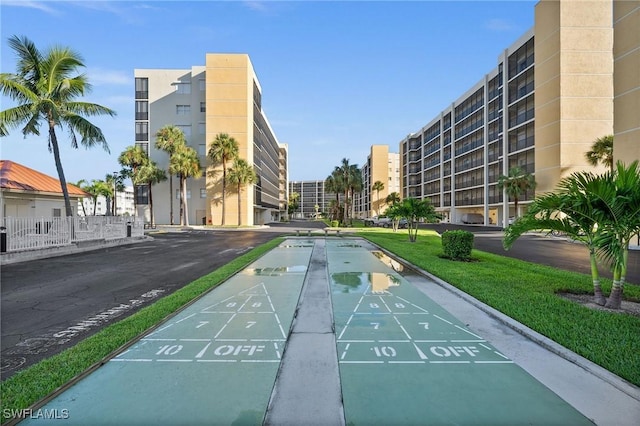 4411 Bay Beach Ln Unit 744, Fort Myers Beach, FL 33931 - surrounding community with shuffleboard