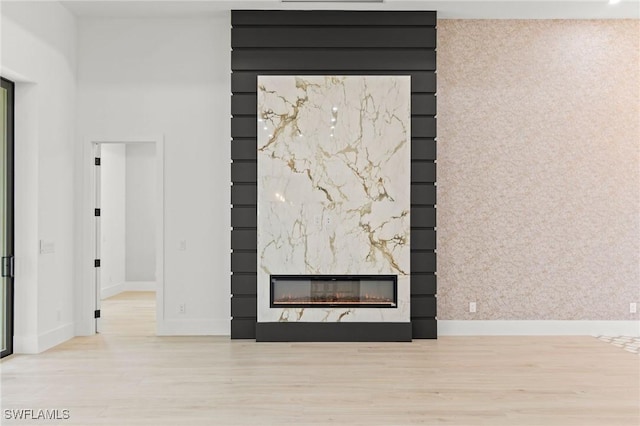 3620 SW 4th Ln, Cape Coral, FL 33991 - detailed view of wood finished floors and a high end fireplace