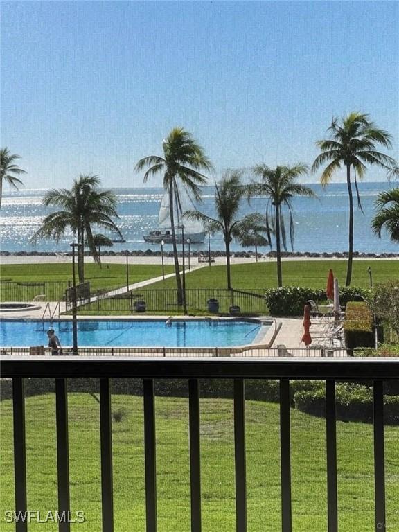 1080 S Collier Blvd Unit 305, Marco Island, FL 34145 - community pool featuring a water view