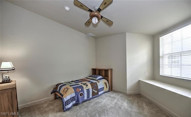 20250 Burnside Pl Unit 1502, Estero, FL 33928 - carpeted bedroom with baseboards and ceiling fan