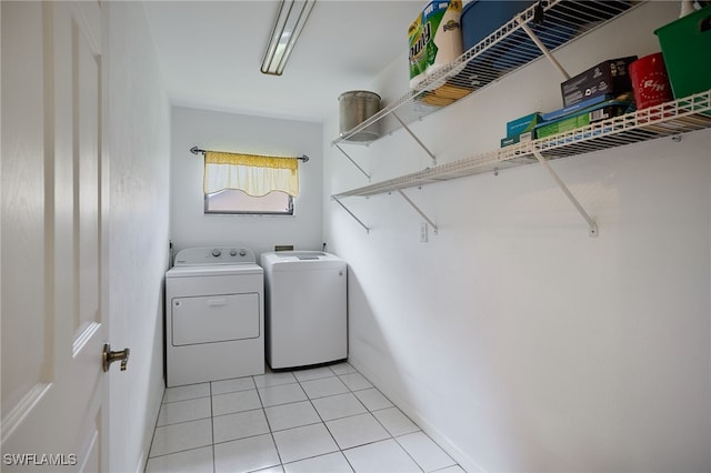 17139 Knight Dr, Fort Myers, FL 33967 - laundry area featuring independent washer and dryer and light tile patterned floors