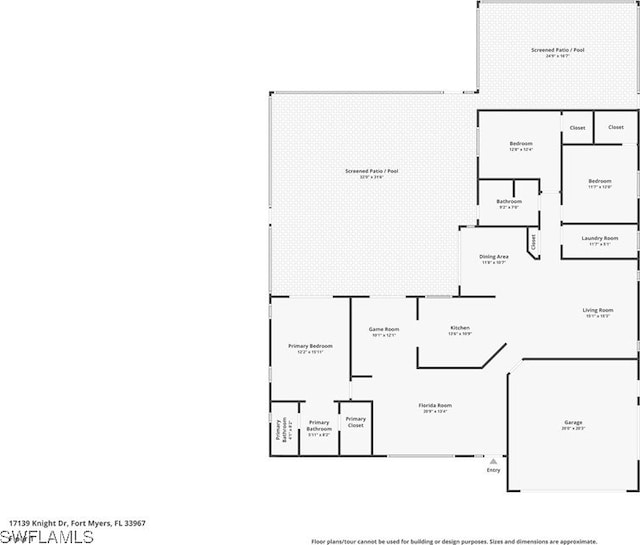 17139 Knight Dr, Fort Myers, FL 33967 - view of home floor plan