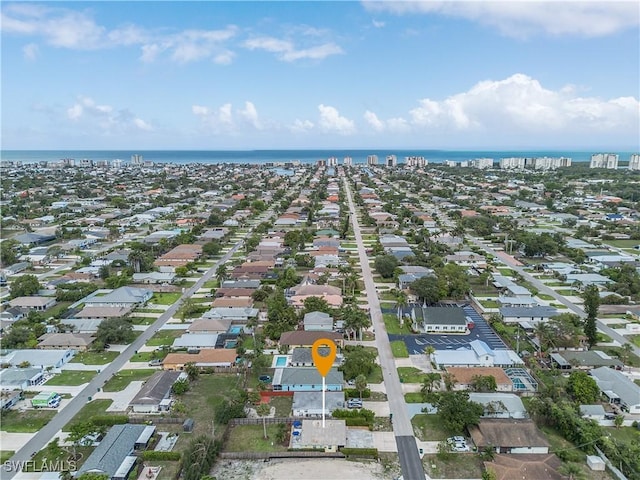 782 107th Ave N, Naples, FL 34108 - aerial view of property and surrounding area featuring a nearby body of water and nearby suburban area