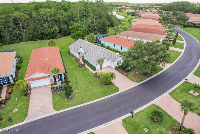 15139 Ligustrum Ln, Alva, FL 33920 - aerial view of residential area featuring a large body of water