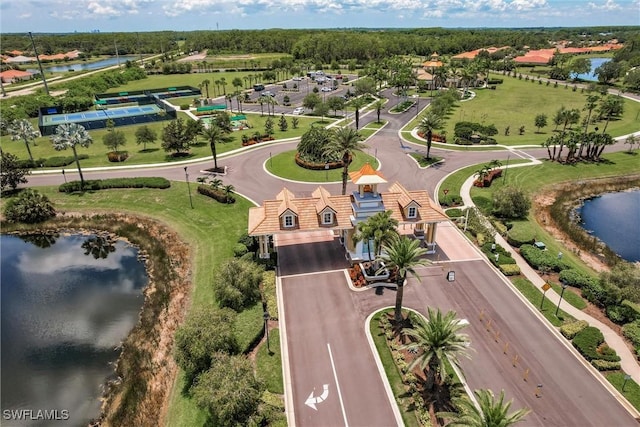 15139 Ligustrum Ln, Alva, FL 33920 - drone / aerial view of a nearby body of water