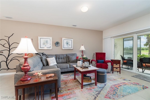 20095 Fiddlewood Ave, North Fort Myers, FL 33917 - view of tiled living room