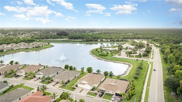 20095 Fiddlewood Ave, North Fort Myers, FL 33917 - aerial perspective of suburban area with a large body of water