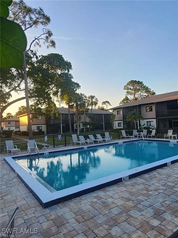 1221 Barrett Rd Unit 905, North Fort Myers, FL 33903 - community pool with a patio