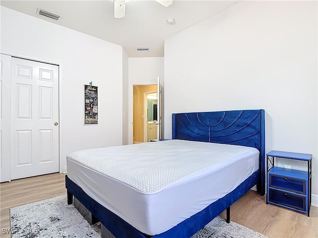 14031 W Hyde Park Dr Unit 201, Fort Myers, FL 33912 - bedroom featuring wood finished floors