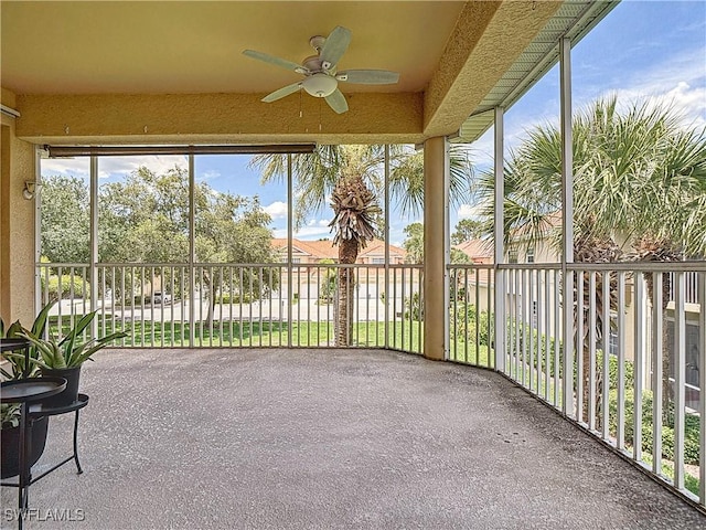 14031 W Hyde Park Dr Unit 201, Fort Myers, FL 33912 - view of unfurnished sunroom